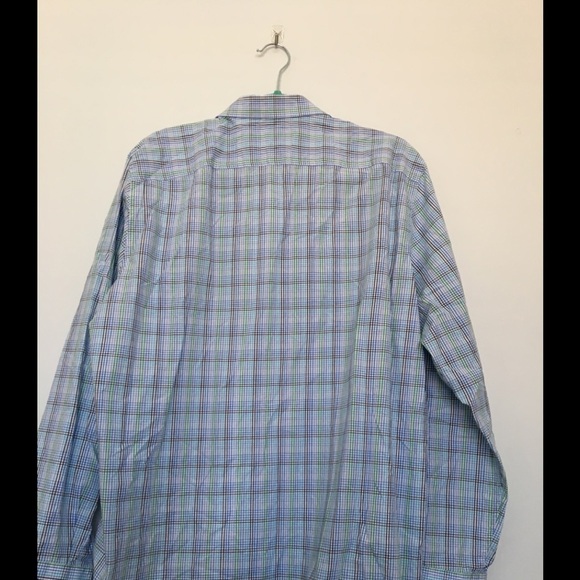 Michael Kors Tailored Fit Button-Front Shirt XL - Picture 6 of 8